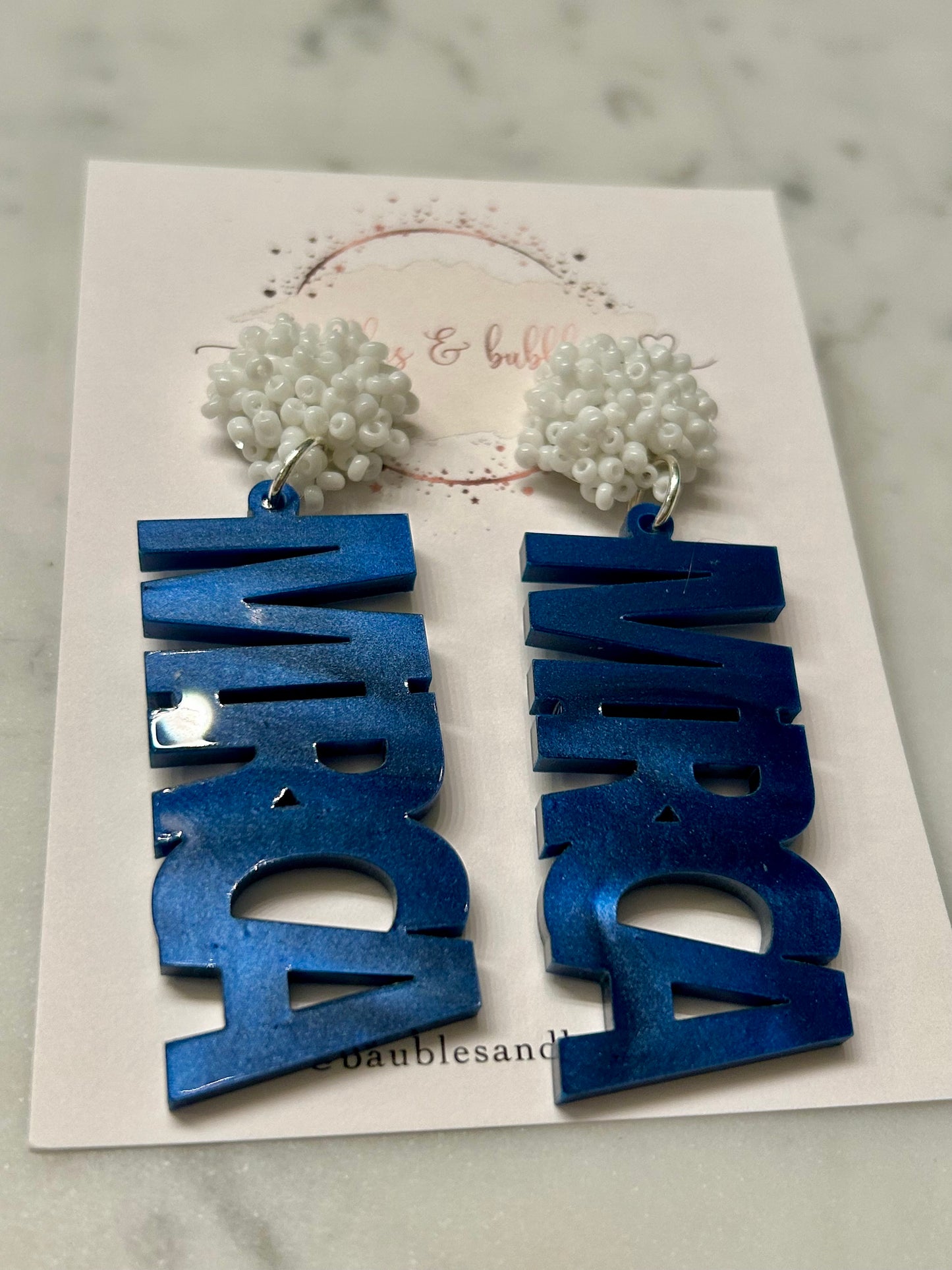 Baubles & Bubbles MRCA Letter Dangle