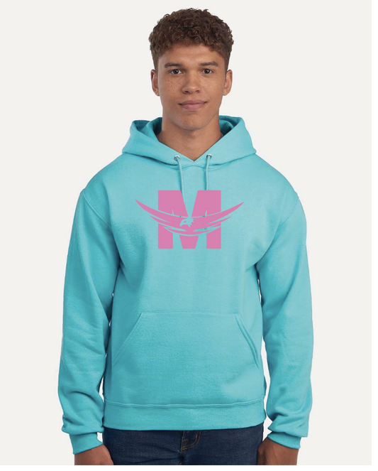 JERZEES NuBlend Hooded Sweatshirt - Scuba Blue